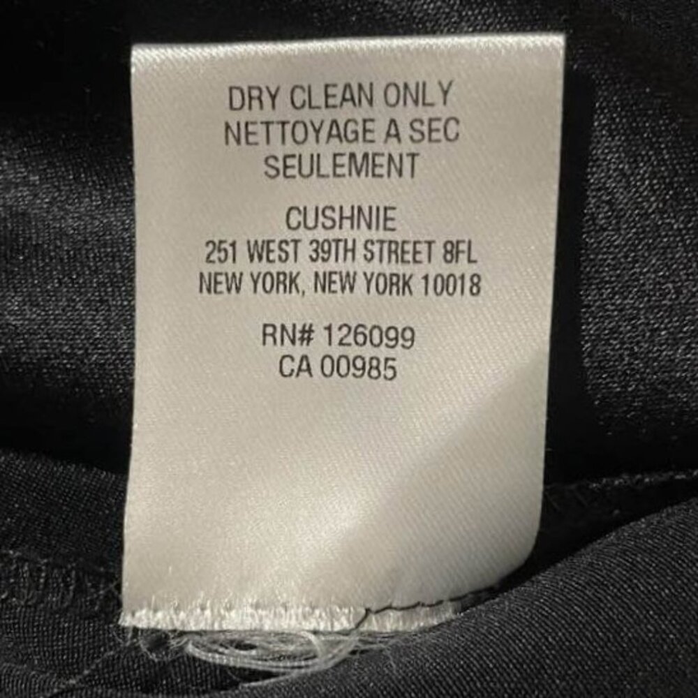 NWT Cushnie Black Asymmetrical Sleeveless Spaghetti Strap Wide Leg Jumpsuit 4 - Picture 12 of 14